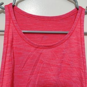Lululemon pink muscle tank